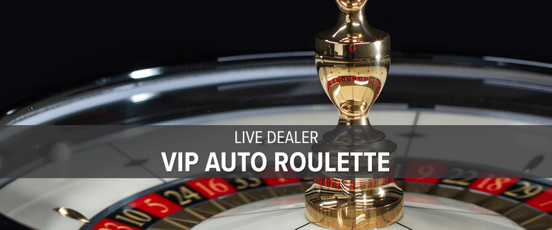 Live Dealer VIP Auto Roulette (ON) - Game Title