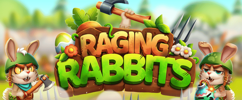 Raging Rabbits - Game Title