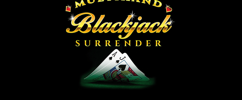 Multi-Hand Blackjack with Surrender - Game Title