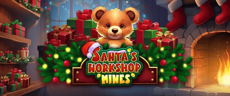 Santas Workshop Mines - Game Title