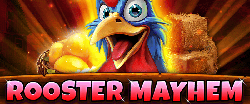 Rooster Mayhem - Game Title