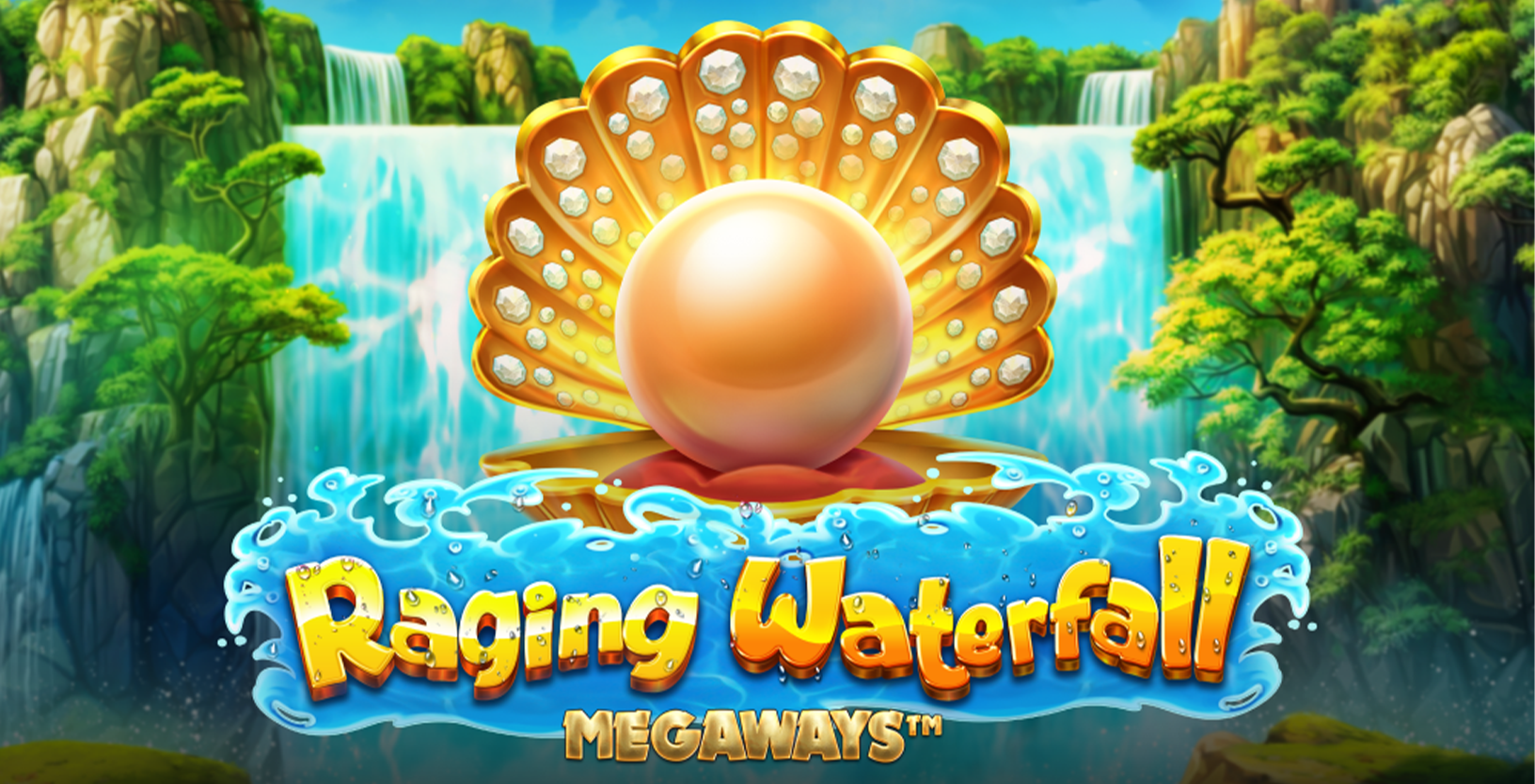 Raging Waterfall Megaways - Game Title
