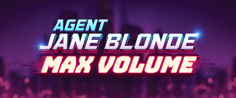 Agent Jane Blonde Max Volume - Game Title