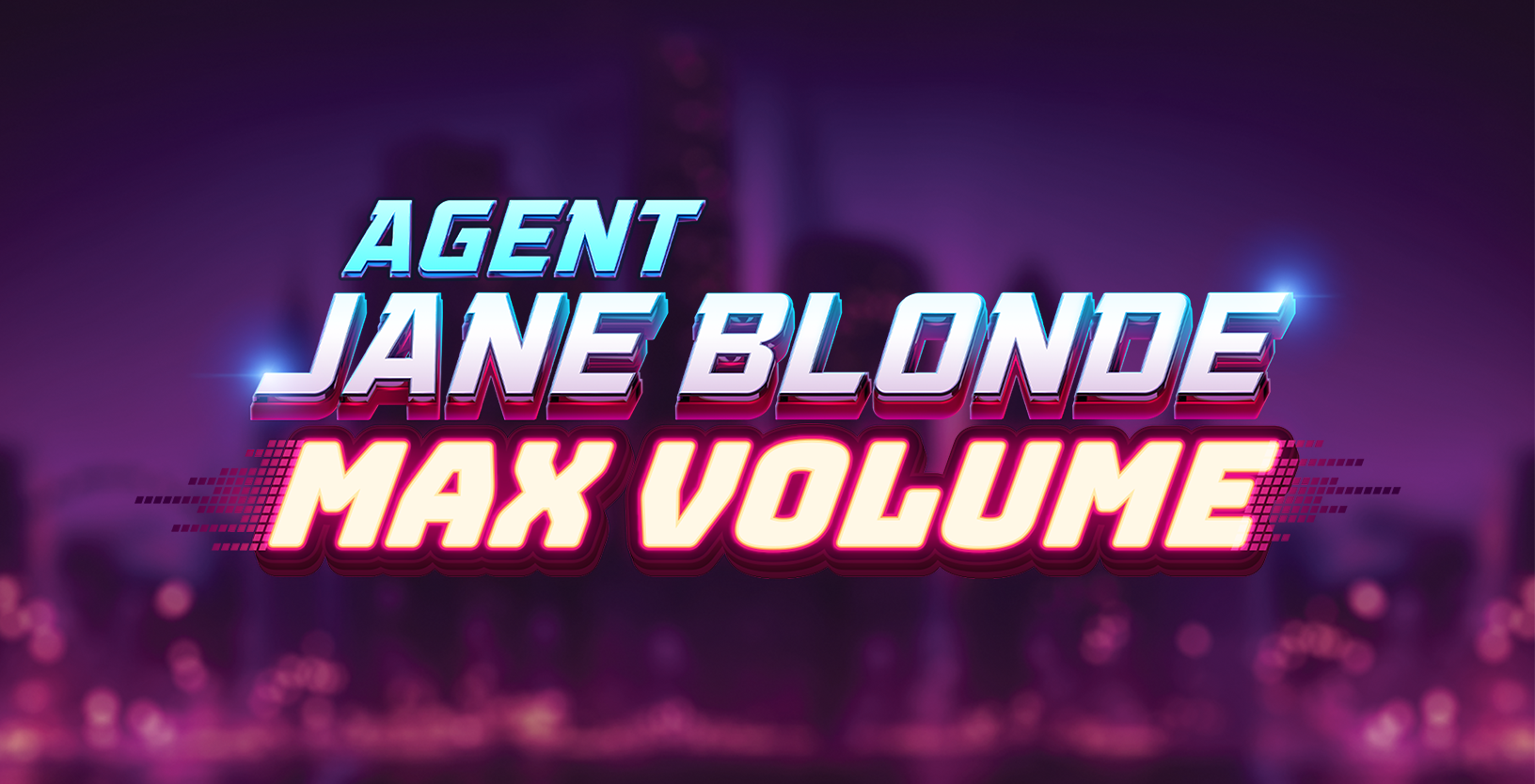 Agent Jane Blonde Max Volume - Game Title