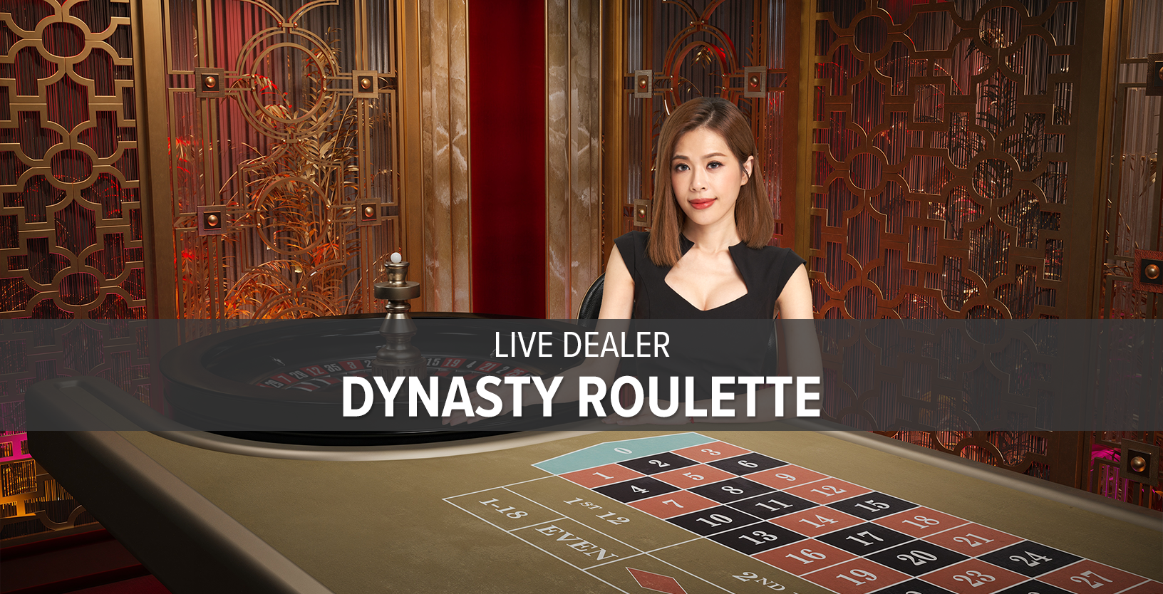 Live Dealer Dynasty Roulette (ON) - Game Title