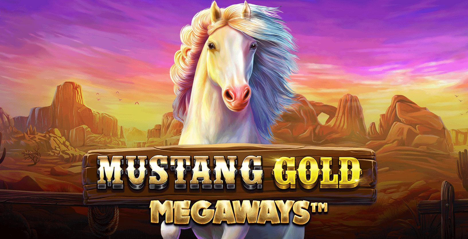 Mustang Gold Megaways - Game Title