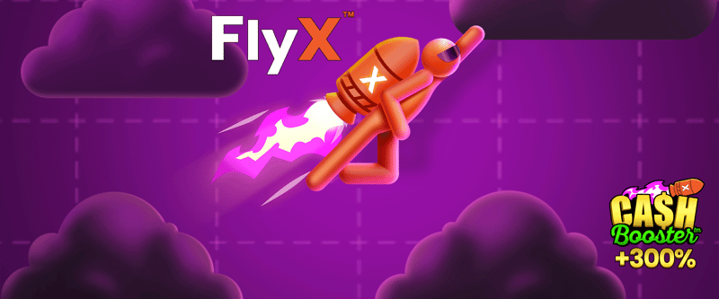 FlyX Cash Booster - Game Title