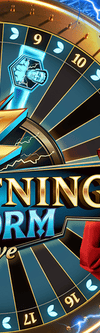 Live Dealer Lightning Storm - Game Title