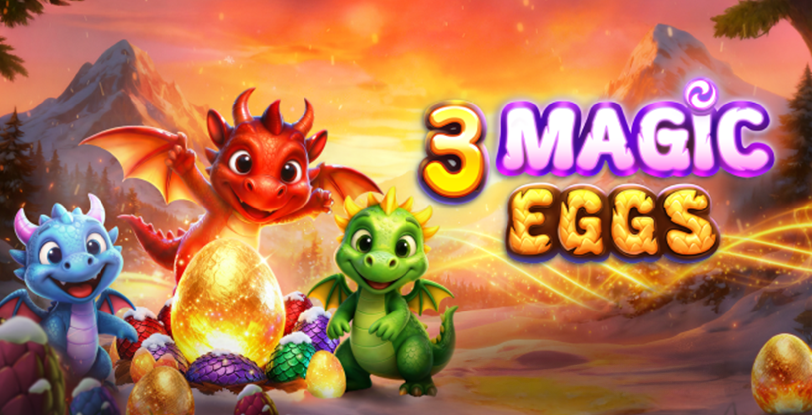 3 Magic Eggs - Game Title