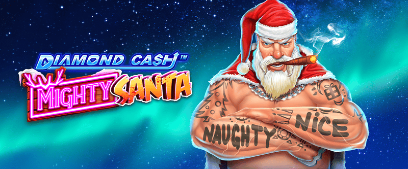 Diamond Cash Mighty Santa - Game Title