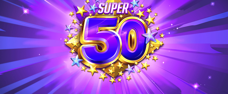 Super 50 Stars - Game Title