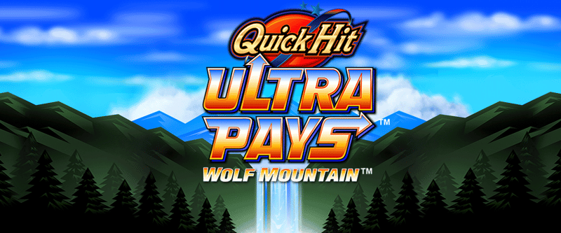 Quick Hit Ultra Pays Wolf Mountain - Game Title