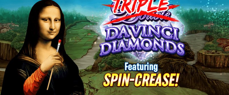 Triple Double Da Vinci Diamonds - Game Title