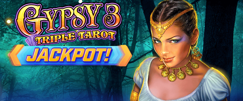 Gypsy 3: Triple Tarot Jackpot - Game Title