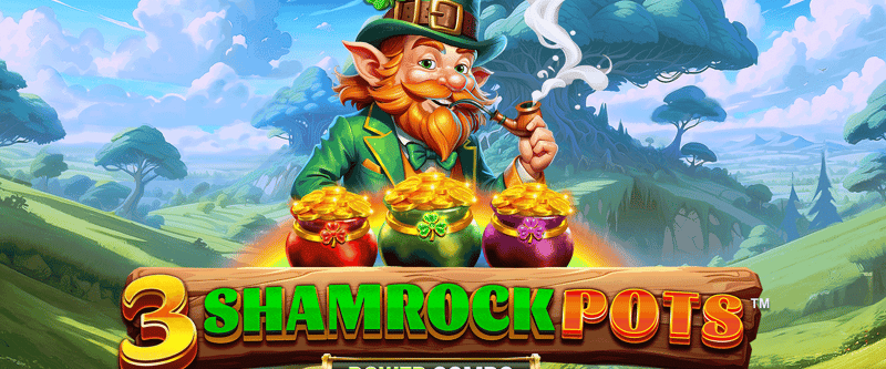 3 Shamrock Pots: Power Combo - Game Title