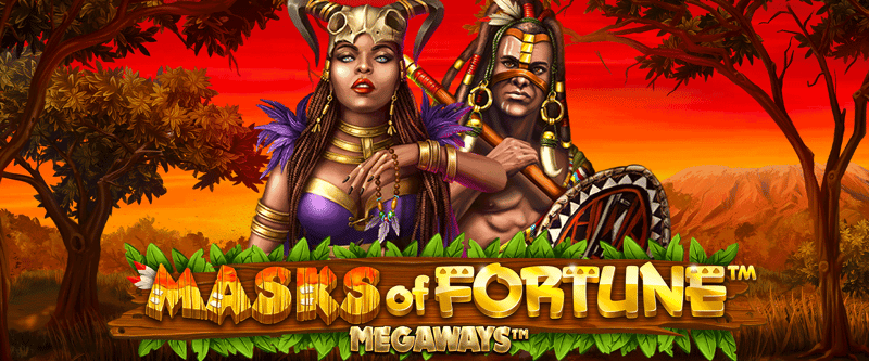 Masks of Fortune Megaways - Game Title
