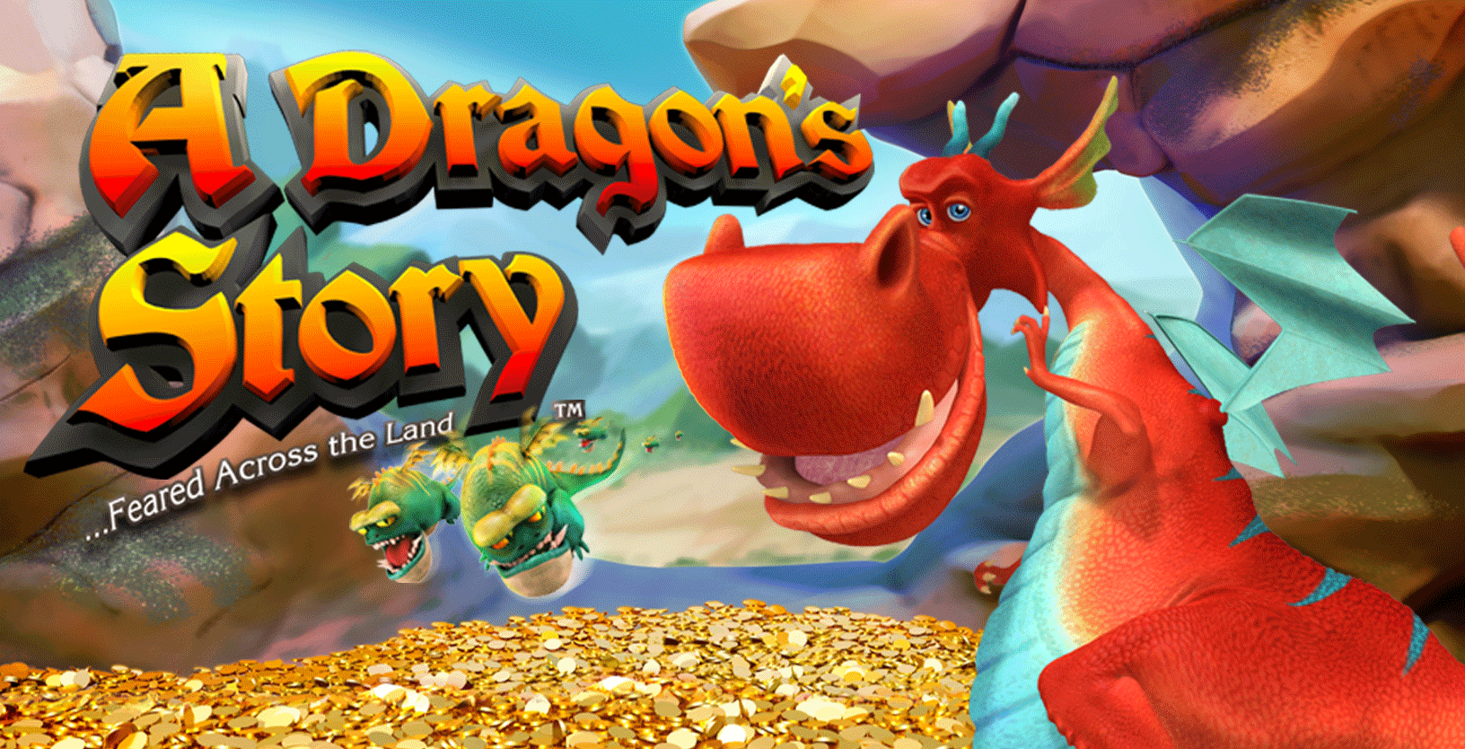 A Dragon's Story - Game Title