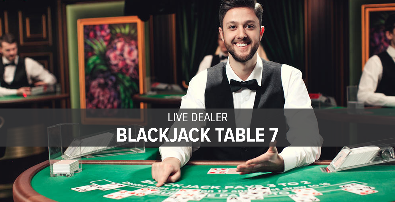 Live Dealer Blackjack Table 7 (MI) - Game Title