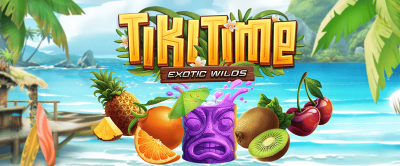 Tiki Time Exotic Wilds - Game Title