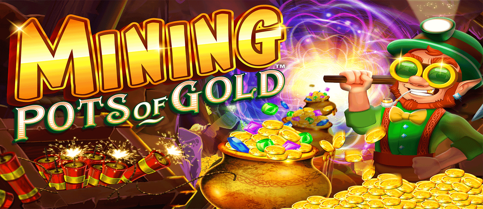 Mining Pots of Gold - Game Title