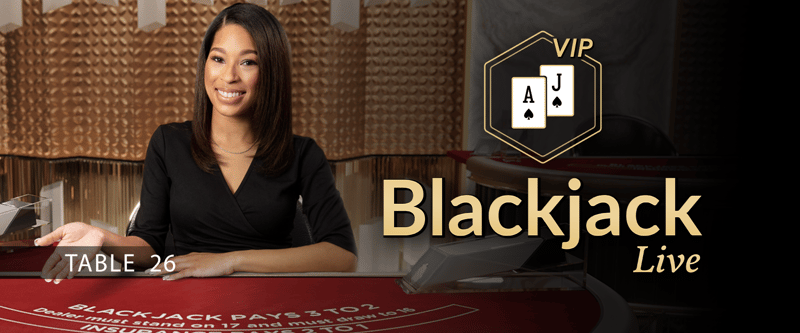 Live Dealer VIP Blackjack 26 (ON/AB) - Game Title