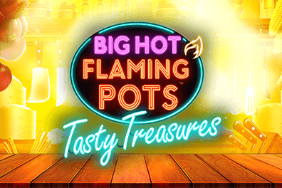 Big Hot Flaming Pots Tasty Treasure image