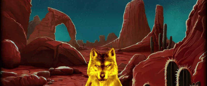 Wolf Legend Lightning Gold (NJ) - Game Title