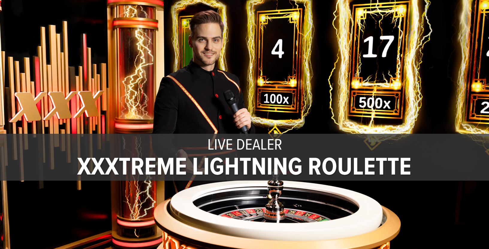 Live Dealer XXXtreme Lightning Roulette (ON) - Game Title
