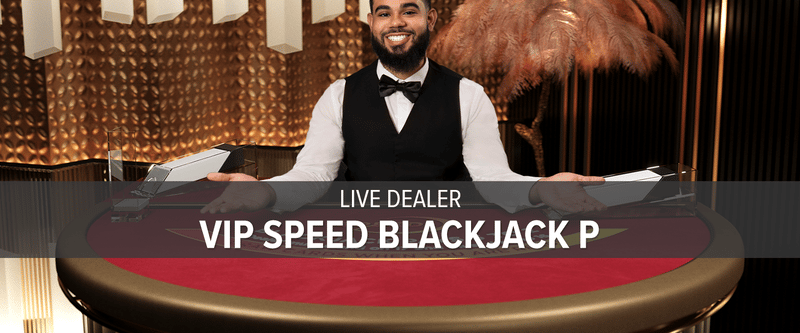 Live Dealer VIP Speed Blackjack P - Game Title