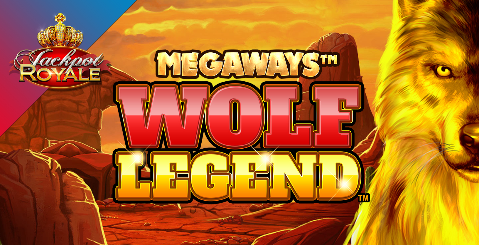 Wolf Legend Megaways Jackpot Royale - Game Title