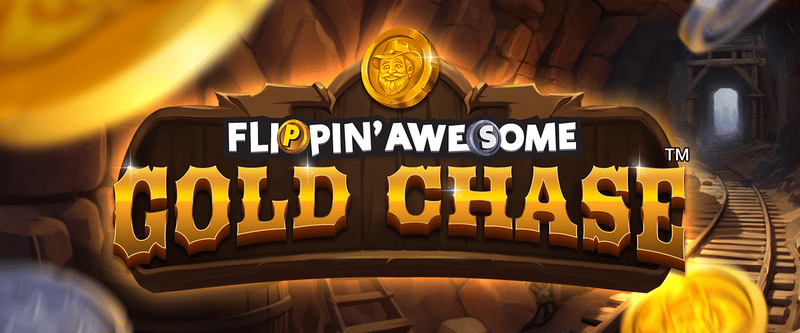 Flippin' Awesome Gold Chase - Game Title