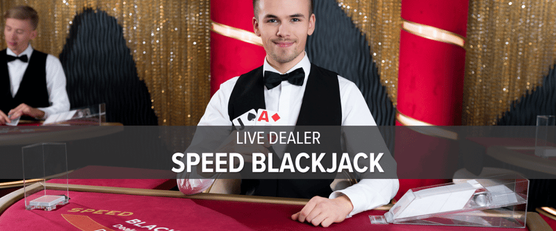 Live Dealer Speed Blackjack (MI) - Game Title