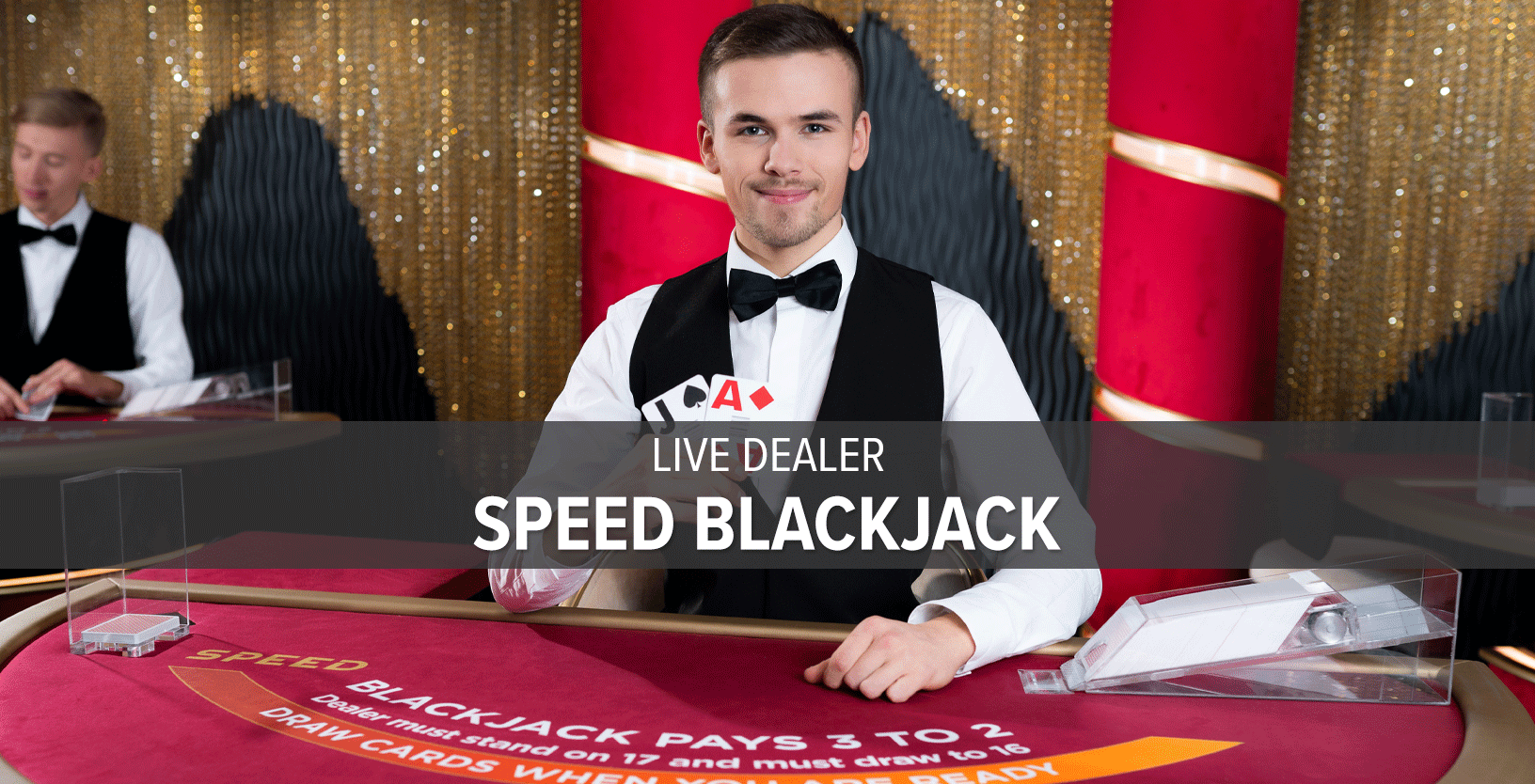 Live Dealer Speed Blackjack Table 1 (NJ) - Game Title