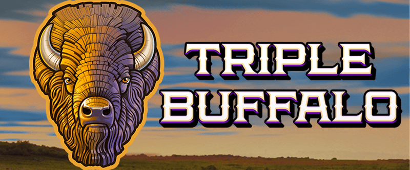 Triple Buffalo - Game Title