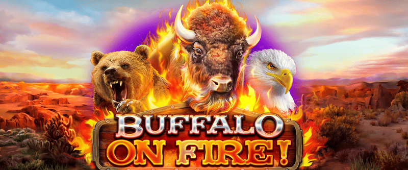 Buffalo on Fire! - Game Title