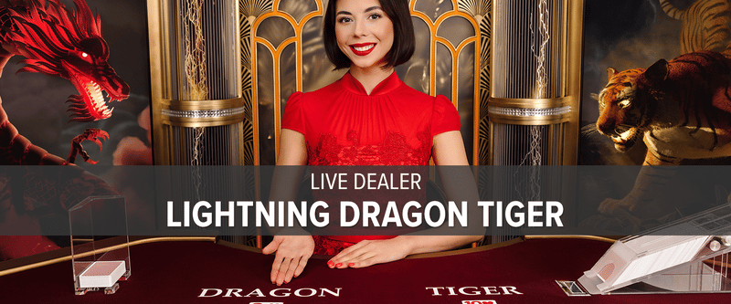 Live Dealer Lightning Dragon Tiger (ON) - Game Title