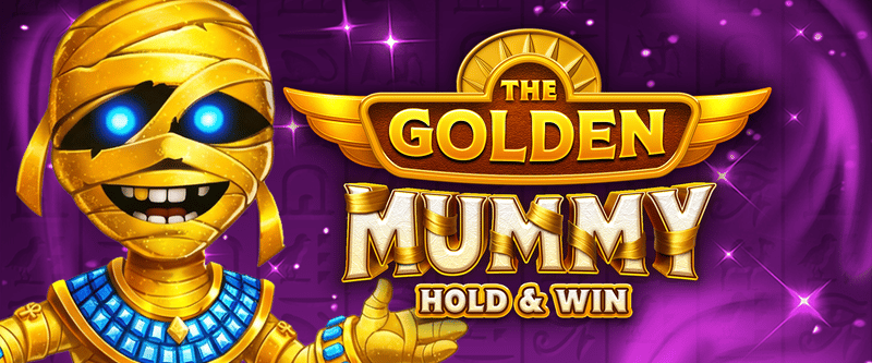 The Golden Mummy Hold And Win - Game Title