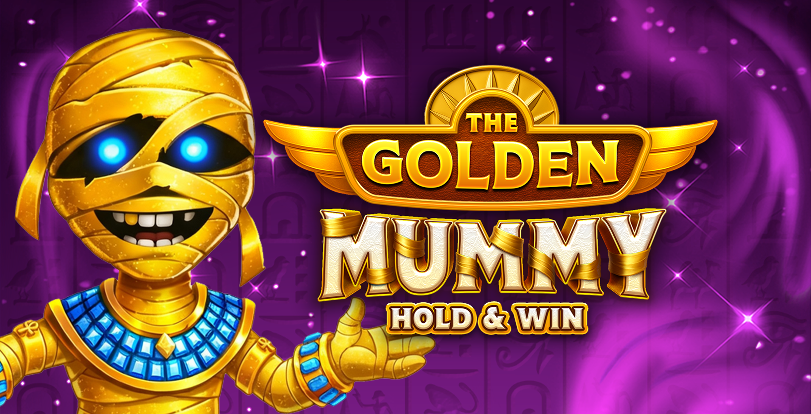 The Golden Mummy Hold And Win - Game Title