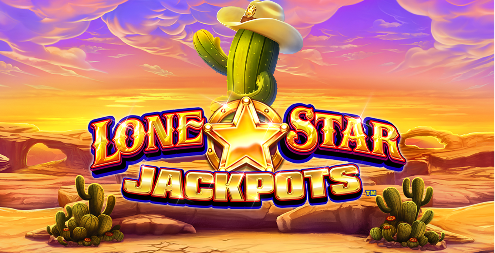 Lone Star Jackpots - Game Title