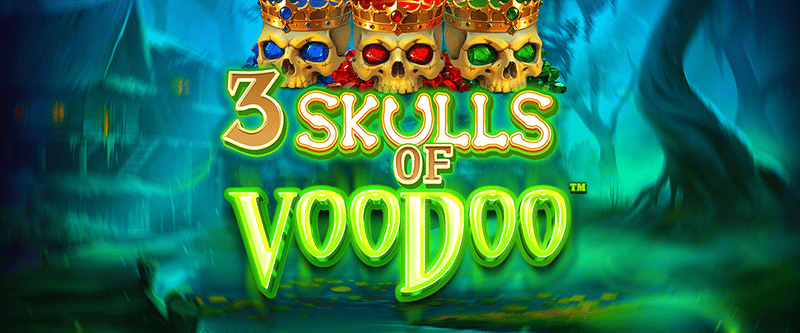 3 Skulls of Voodoo - Game Title