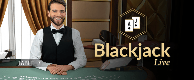 Live Dealer Blackjack Table 7 (PA) - Game Title