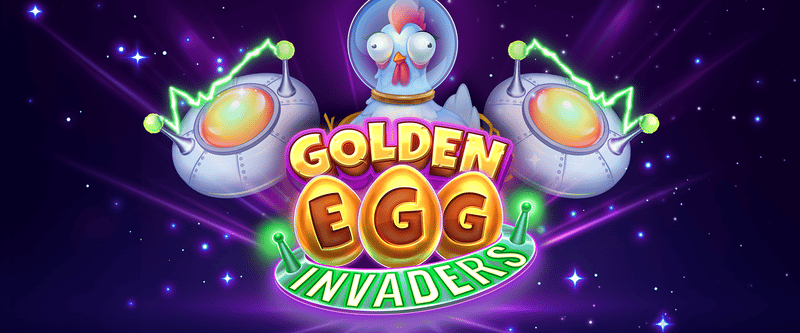 Golden Egg Invaders (ON) - Game Title