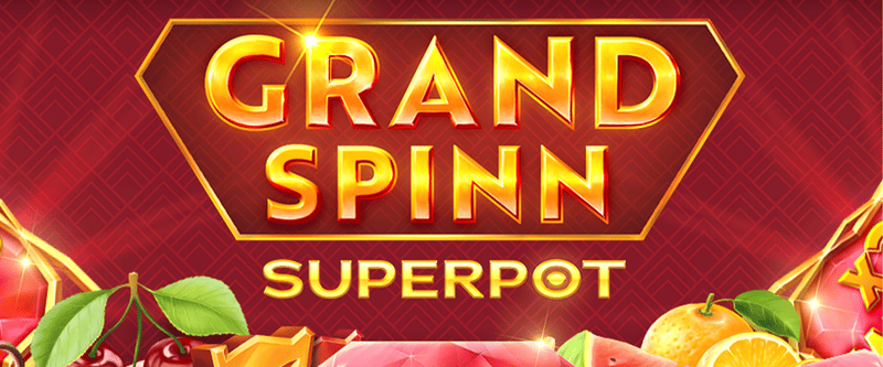 Grand Spinn Superpot - Game Title