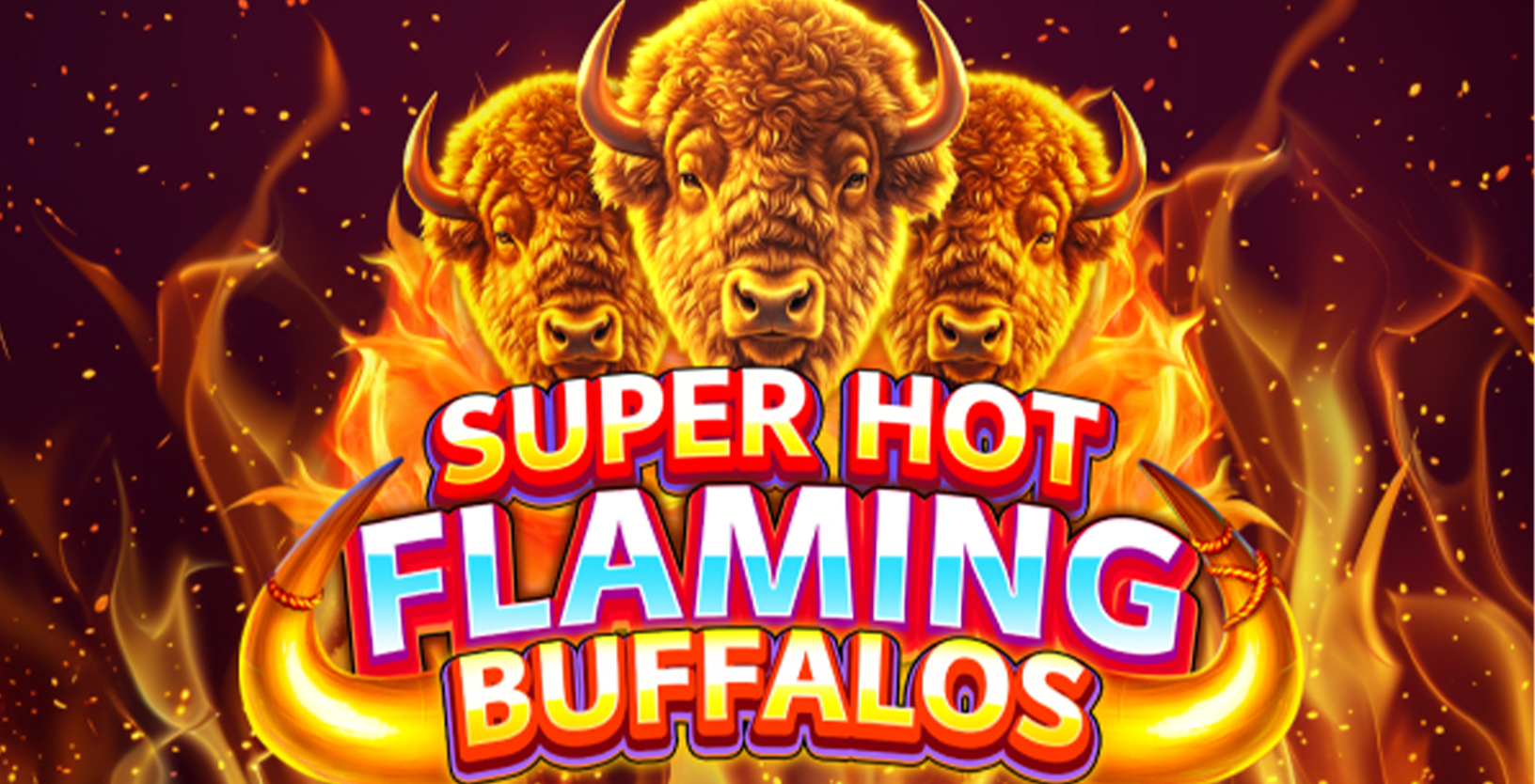 Super Hot Flaming Buffalos - Game Title