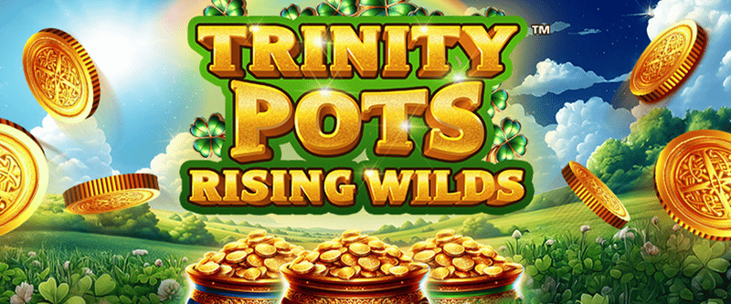 Trinity Pots Rising Wilds - Game Title