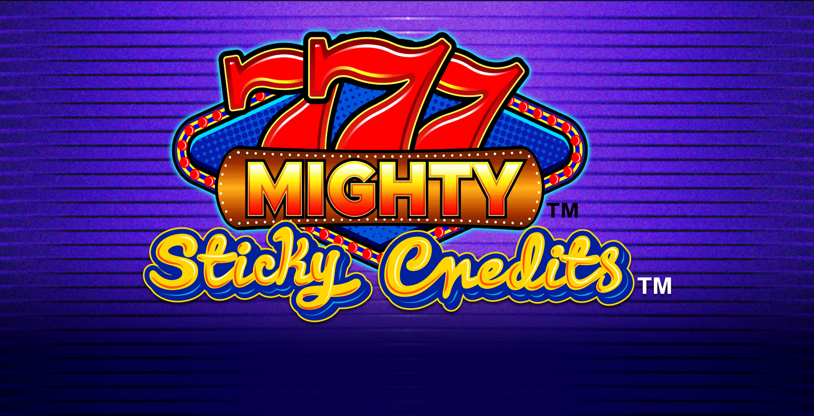 Mighty 777 Sticky Credits - Game Title