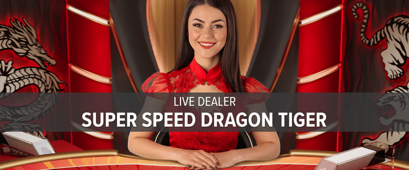 Live Dealer Super Speed Dragon Tiger - Game Title