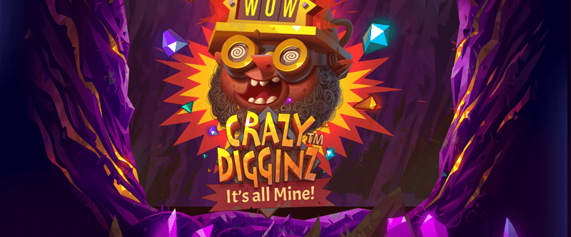 Crazy Digginz Its All Mine - Game Title