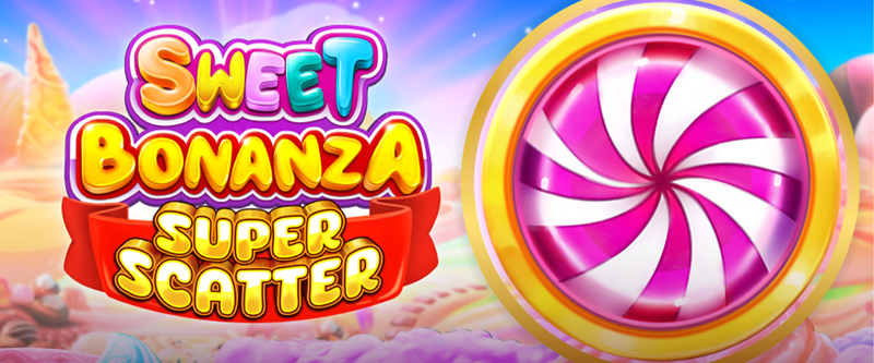 Sweet Bonanza Super Scatter - Game Title