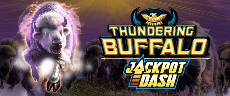 Thundering Buffalo: Jackpot Dash - Game Title